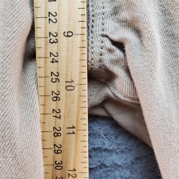 Levis Jeans Mens 28x30 Light Brown 501 Original Fit Cotton Straight Leg - Picture 6 of 10